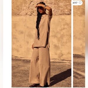 Free People Relaxed to the Max Pant Set